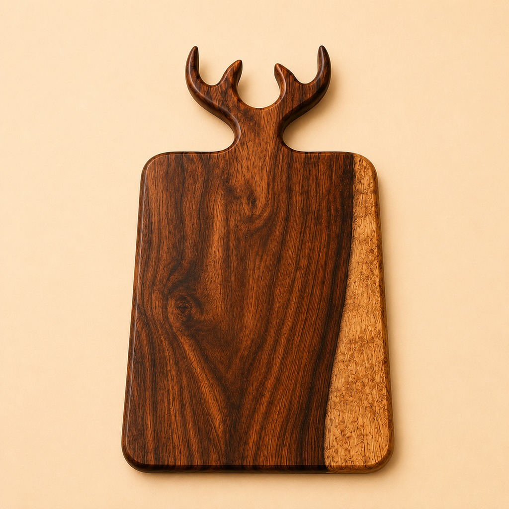 Natural wood cutting board