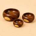 Premium Natural  Wooden Bowls(Bombay)